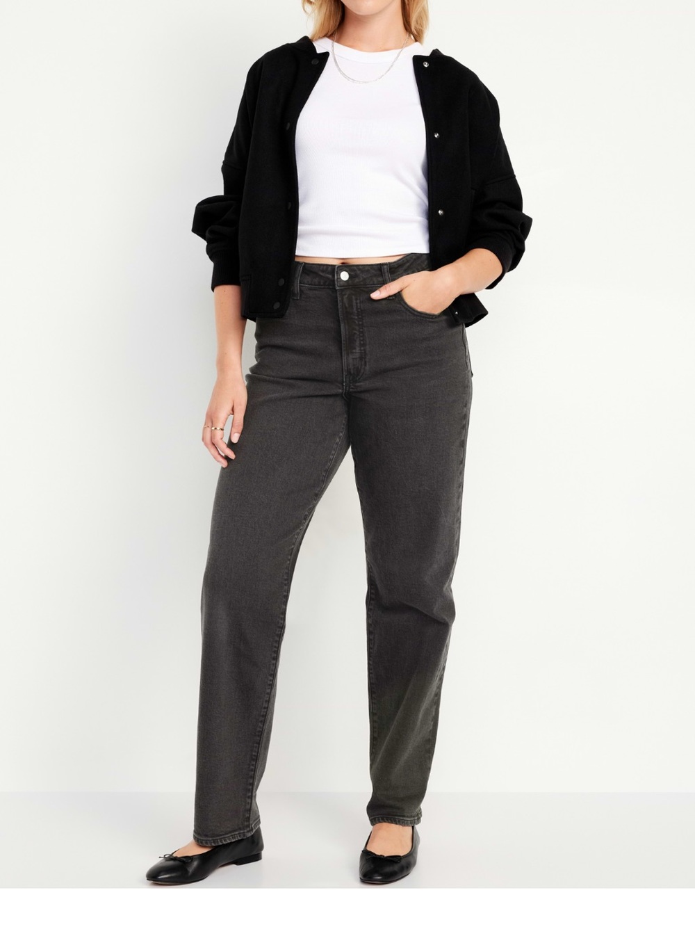 Old Navy OG Loose Black Jeans